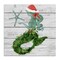 Stupell Industries Christmas Mermaid & Winter Holly Canvas Wall Art